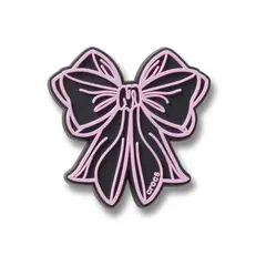 CROCS - Jibbitz Lazo Rosado con Luz Rosado