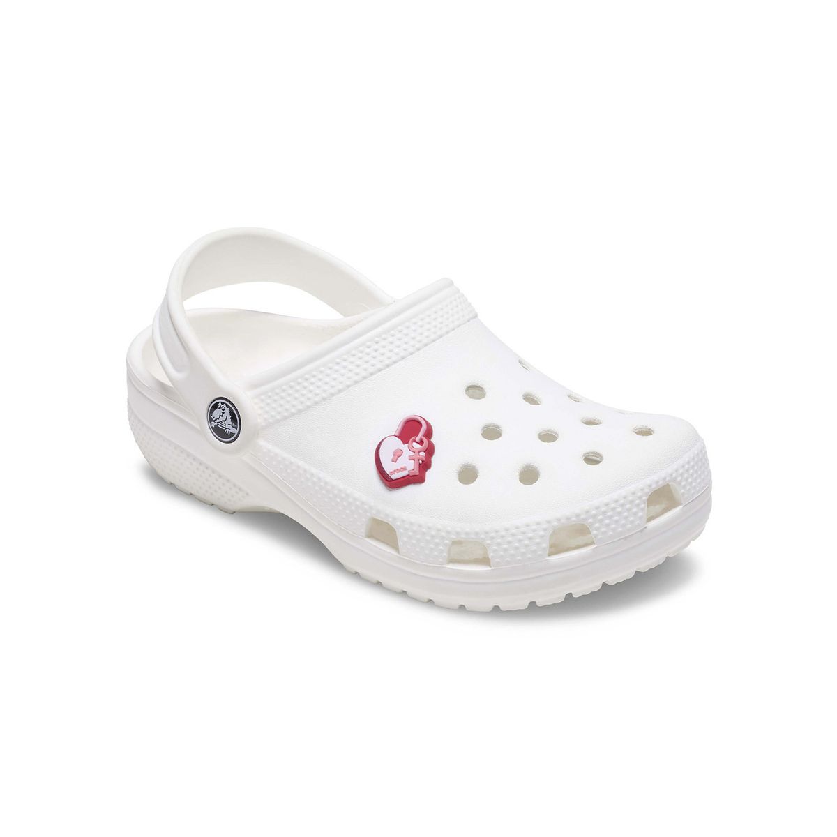 CROCS - Jibbitz Candado Corazón Con Llave Rojo CROCS
