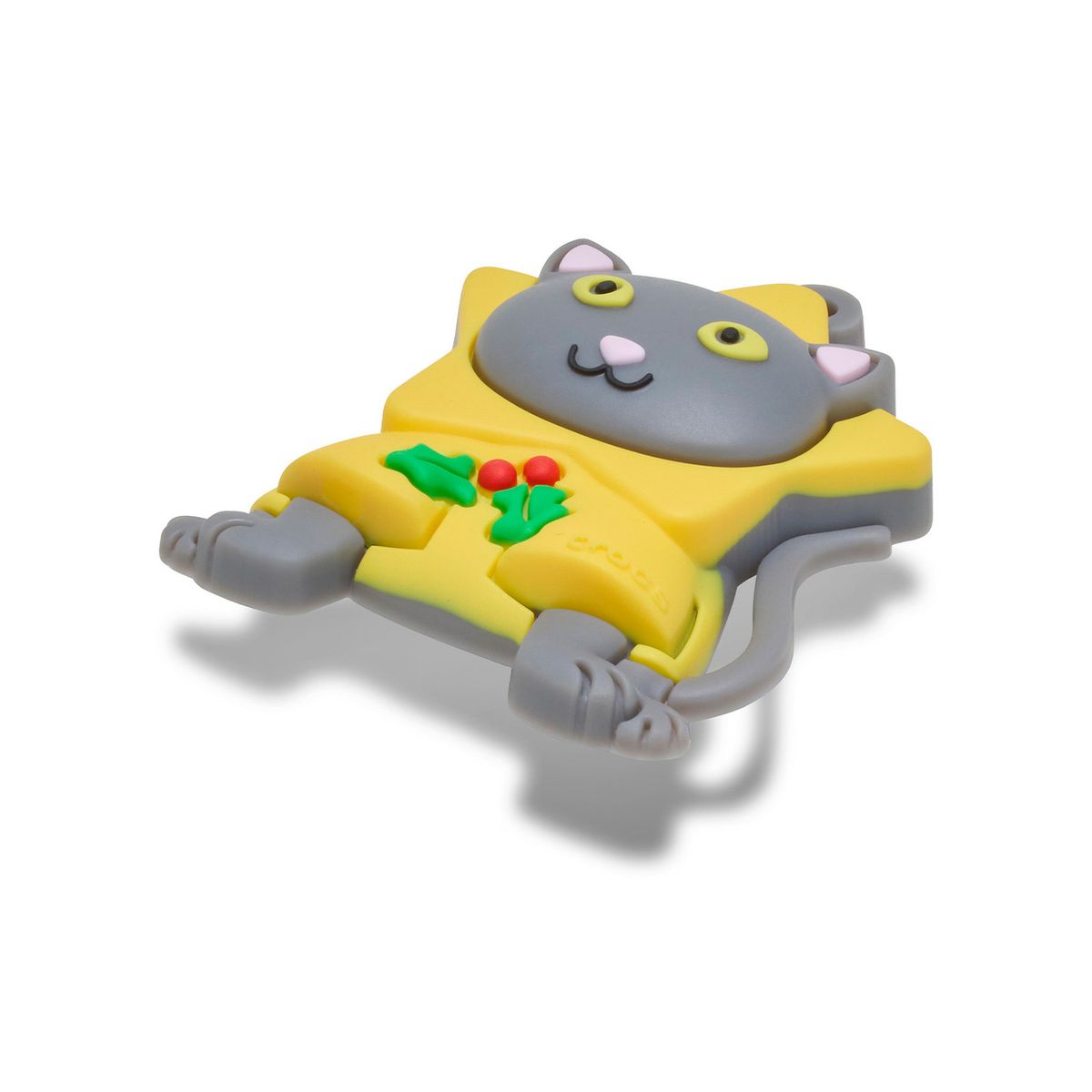 CROCS - Jibbitz Gato Navideño Colgante Blanco CROCS