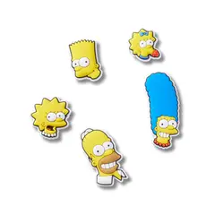 CROCS - Jibbitz Los Simpson Pack 5 Amarillo