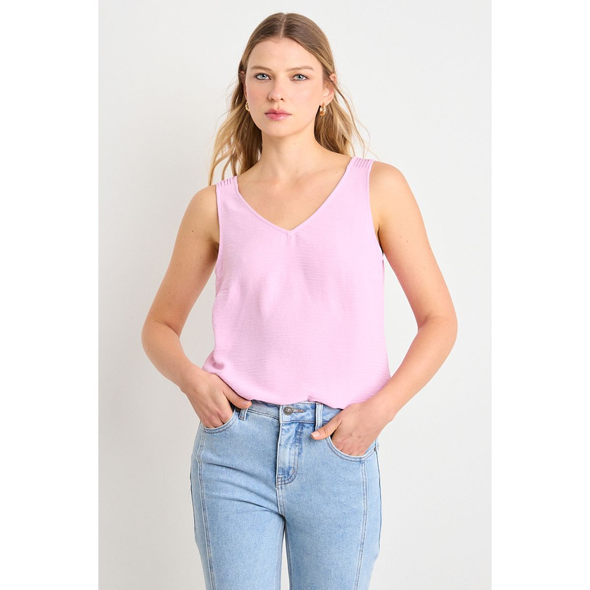 ASH - Blusa Mujer Rosa Ash