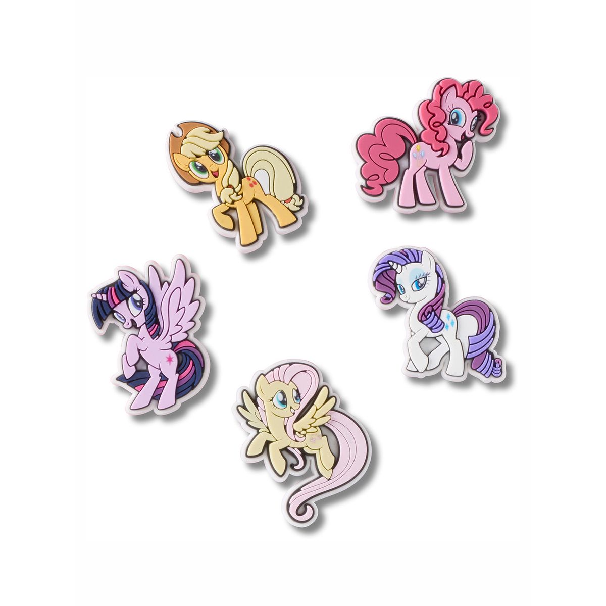 CROCS - Jibbitz Magia de My Little Pony Pack 5 Blanco CROCS