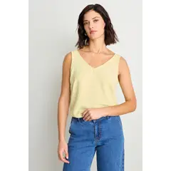 ASH - Blusa Mujer Amarillo