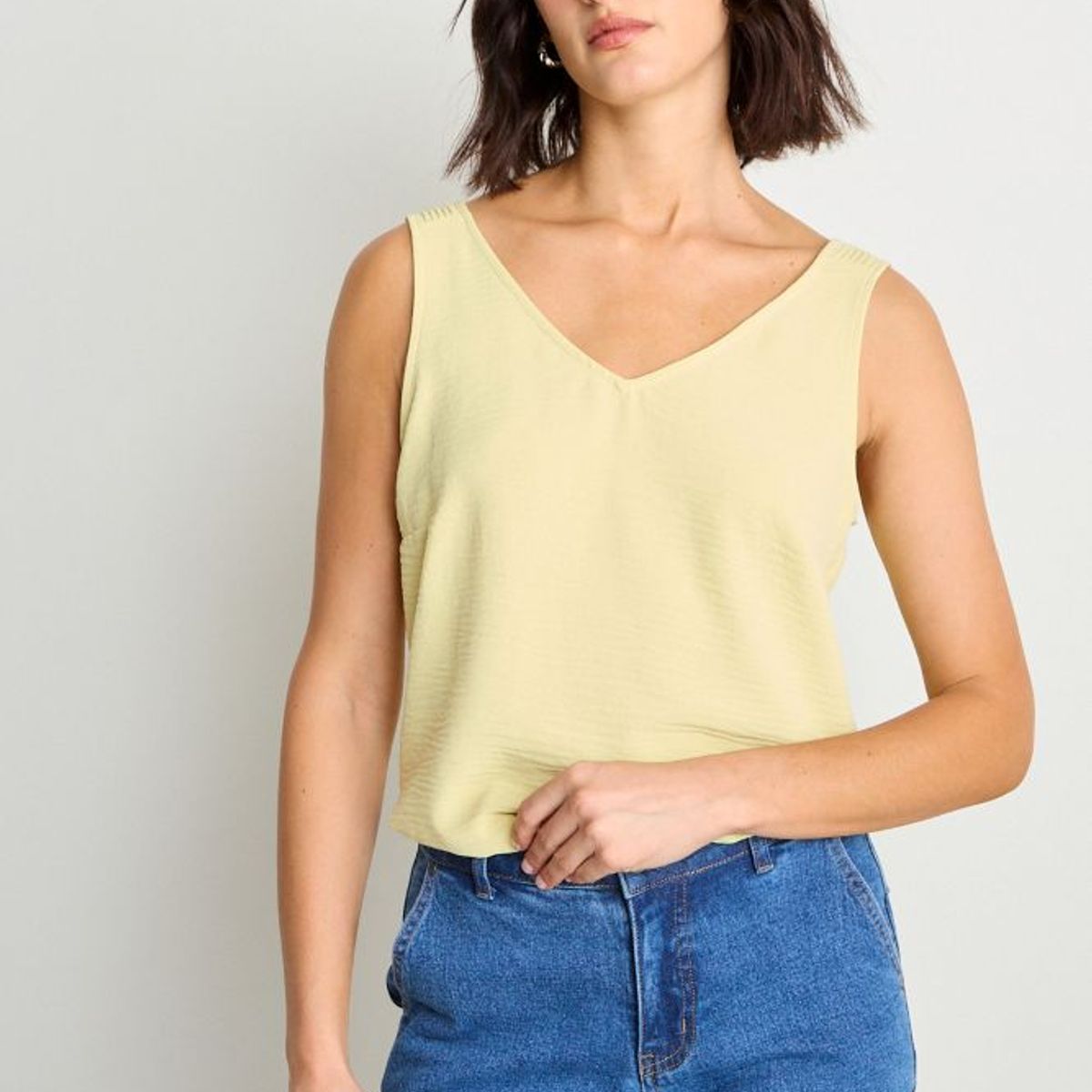 ASH - Blusa Mujer Amarillo Ash