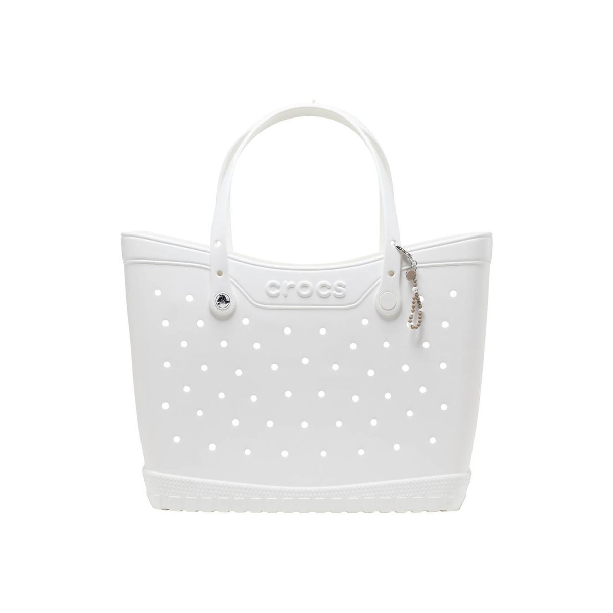 CROCS - Jibbitz Llavero de Calavera Plateado CROCS