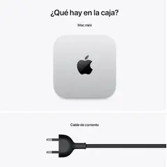 APPLE - Mac mini con chip M4 24 GB RAM 512 GB SSD