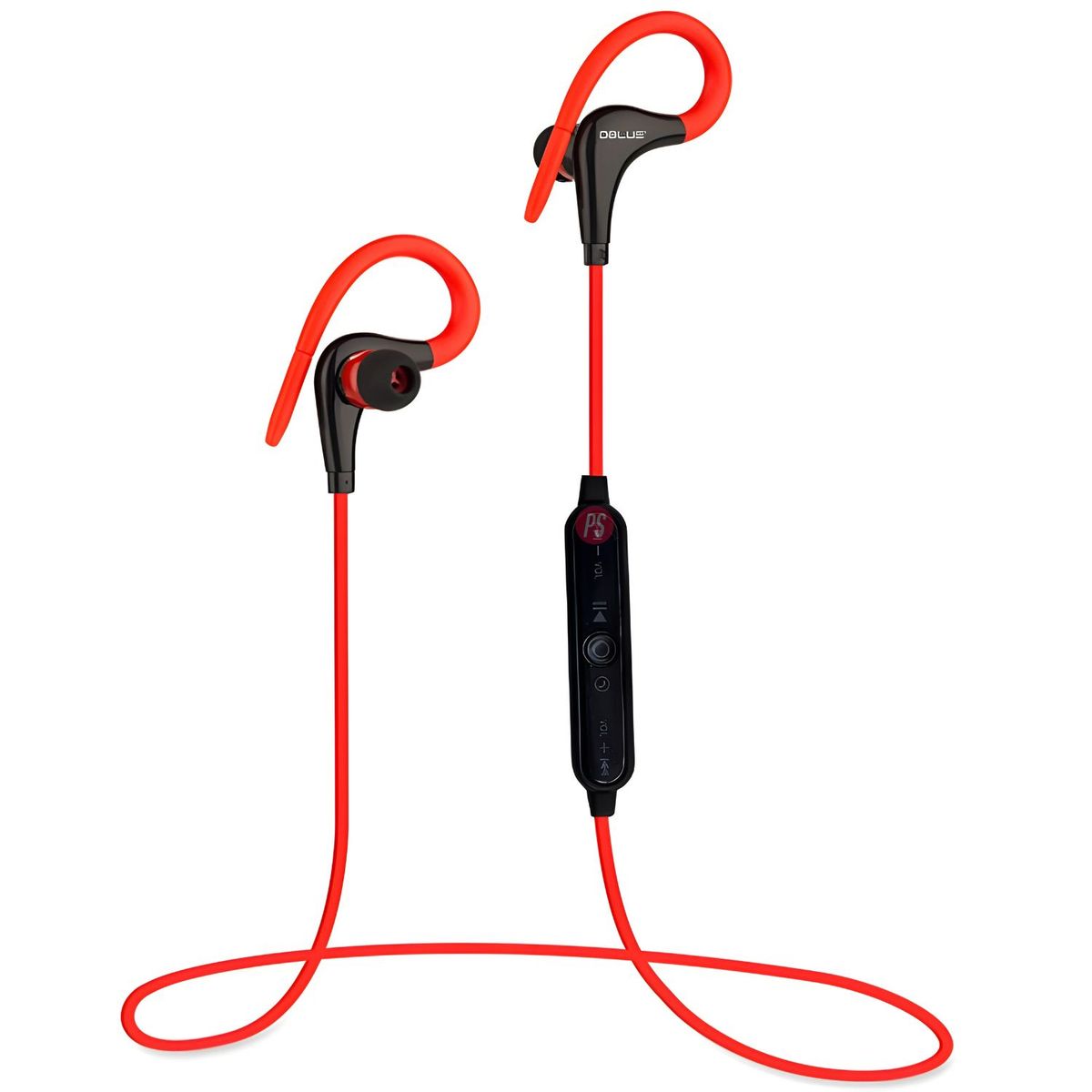 DBLUE - Audífonos Deportivos Bluetooth v42 Rojo - PS