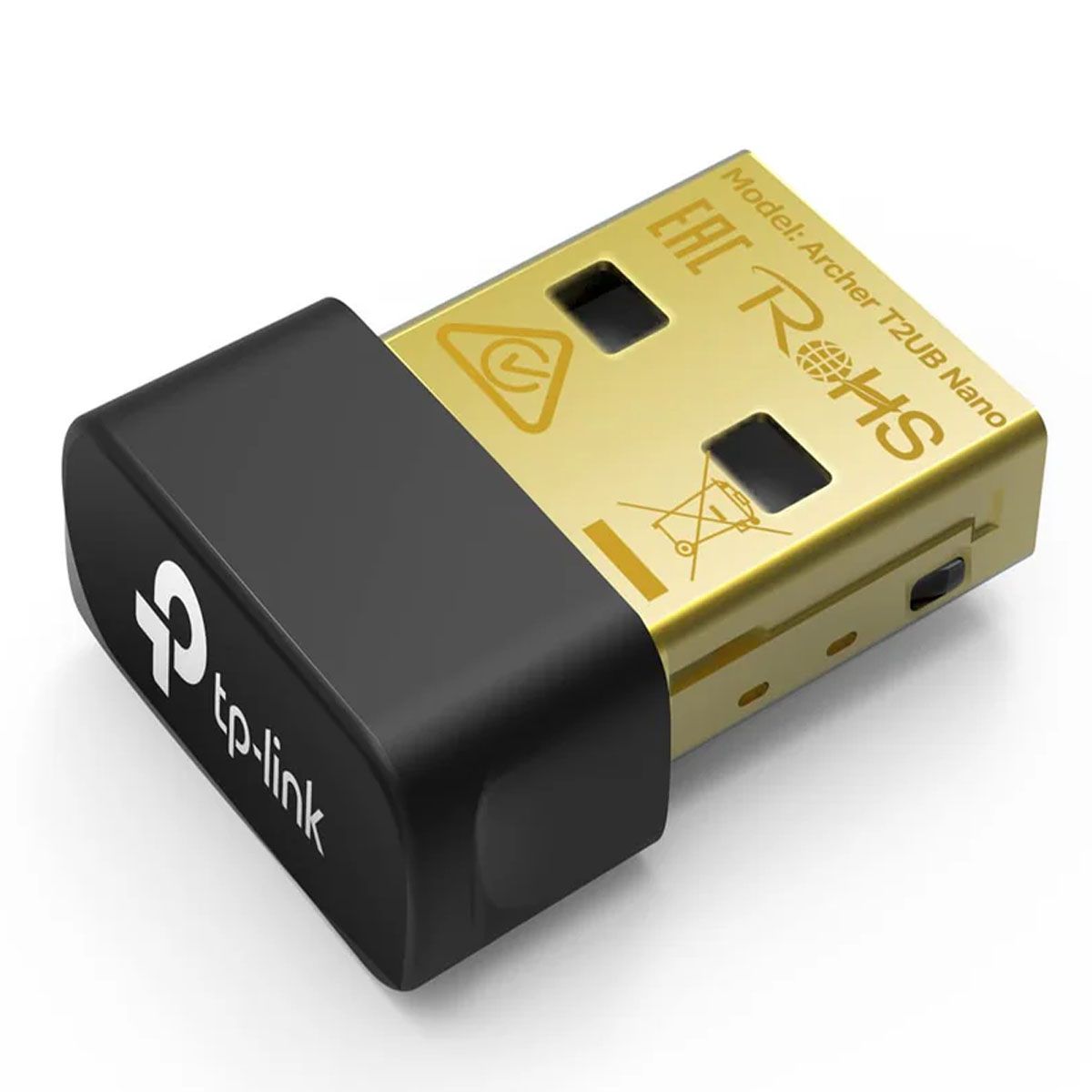 TP LINK - ADAPTADOR WIFI TP-LINK T2U NANO USB DOBLE BANDA AC600