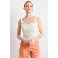 Blusas Sin Manga Mujer Crudo