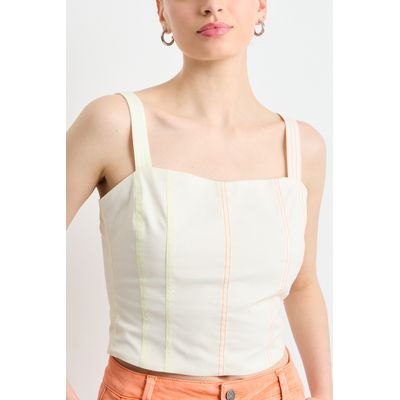 Imagen 2 del producto Blusas Sin Manga Mujer Crudo