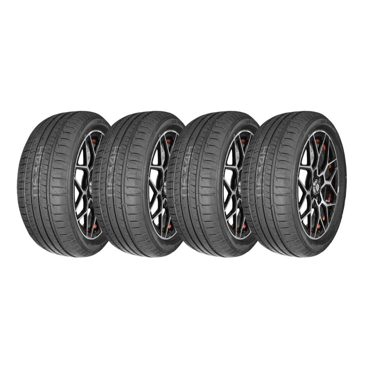 GENERICO - Set x 4 Neumáticos 225/45R17 94W ENZO G1 Sunset PR H/T TL BLK