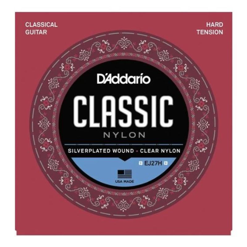 DADDARIO - Cuerda De Guitarra Daddario Nylon Alta Tensión EJ27H