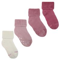 4 Pares Calcetín Bebé Antideslizante