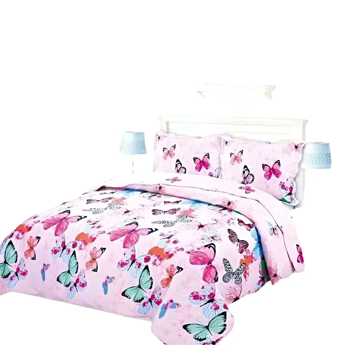 GENERICO - CUBRECAMA QUILT DE VERANO PLAZA Y MEDIA