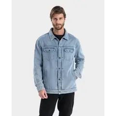 GNOMO - Chaqueta Denim Clambir Hombre