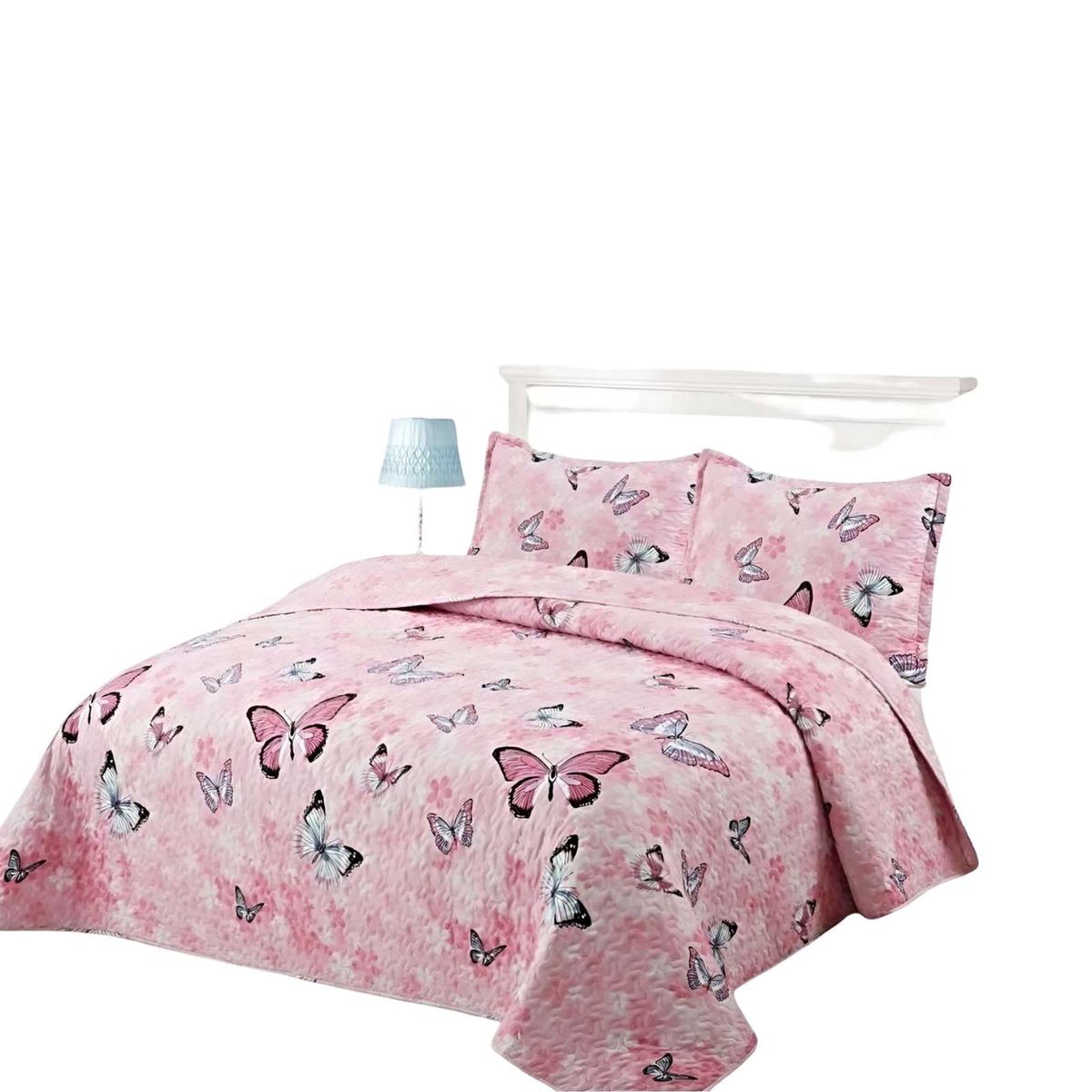 GENERICO - CUBRECAMA QUILT DE VERANO PLAZA Y MEDIA