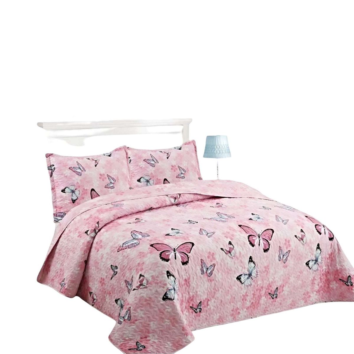 GENERICO - CUBRECAMA QUILT DE VERANO PLAZA Y MEDIA