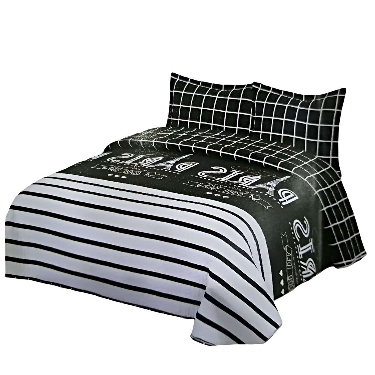 GENERICO - COBERTOR COLCHA QUILT VERANO PLAZA Y MEDIA