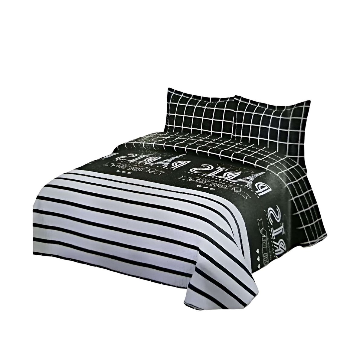 GENERICO - COBERTOR COLCHA QUILT VERANO PLAZA Y MEDIA