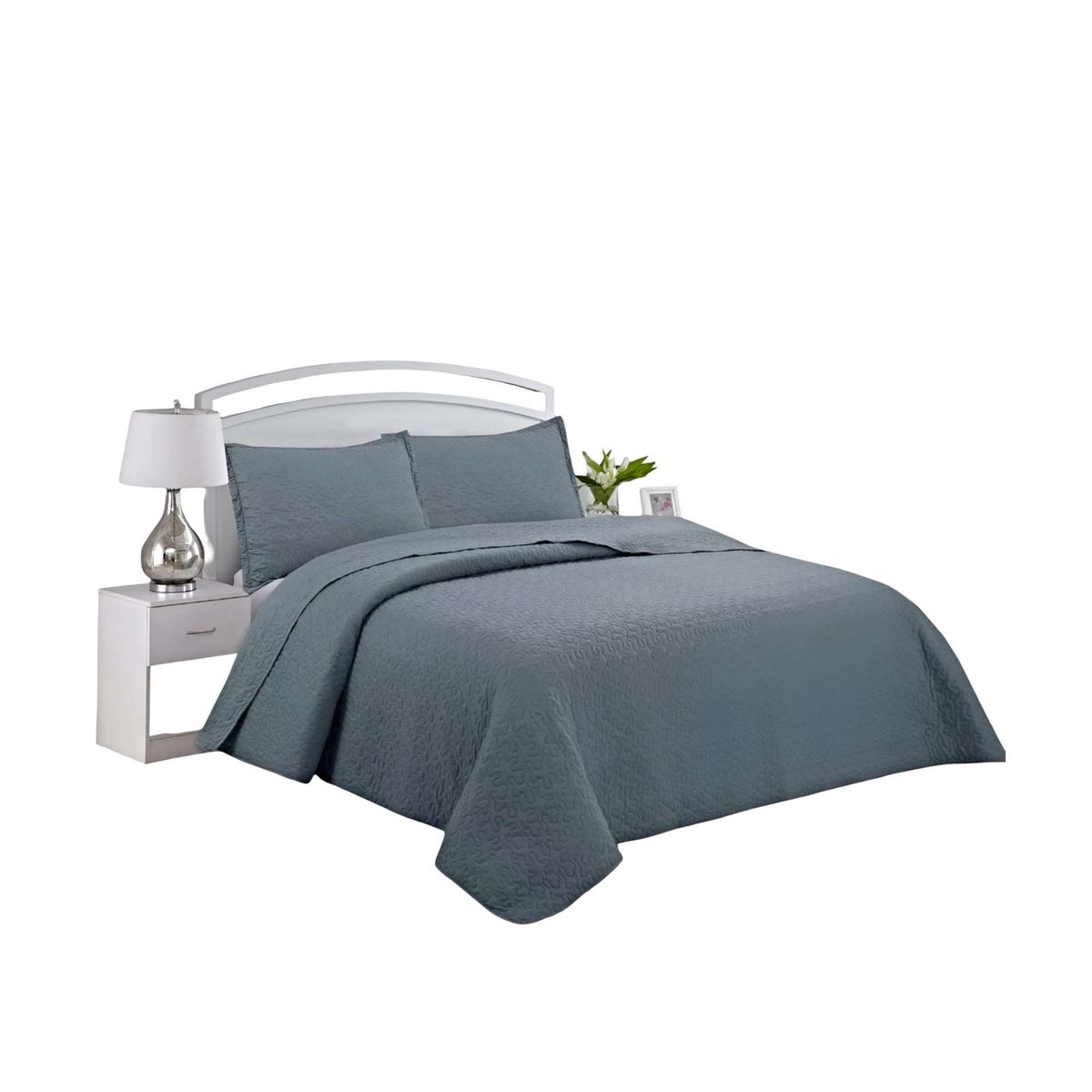 GENERICO - COBERTOR COLCHA QUILT VERANO 2 PLAZAS