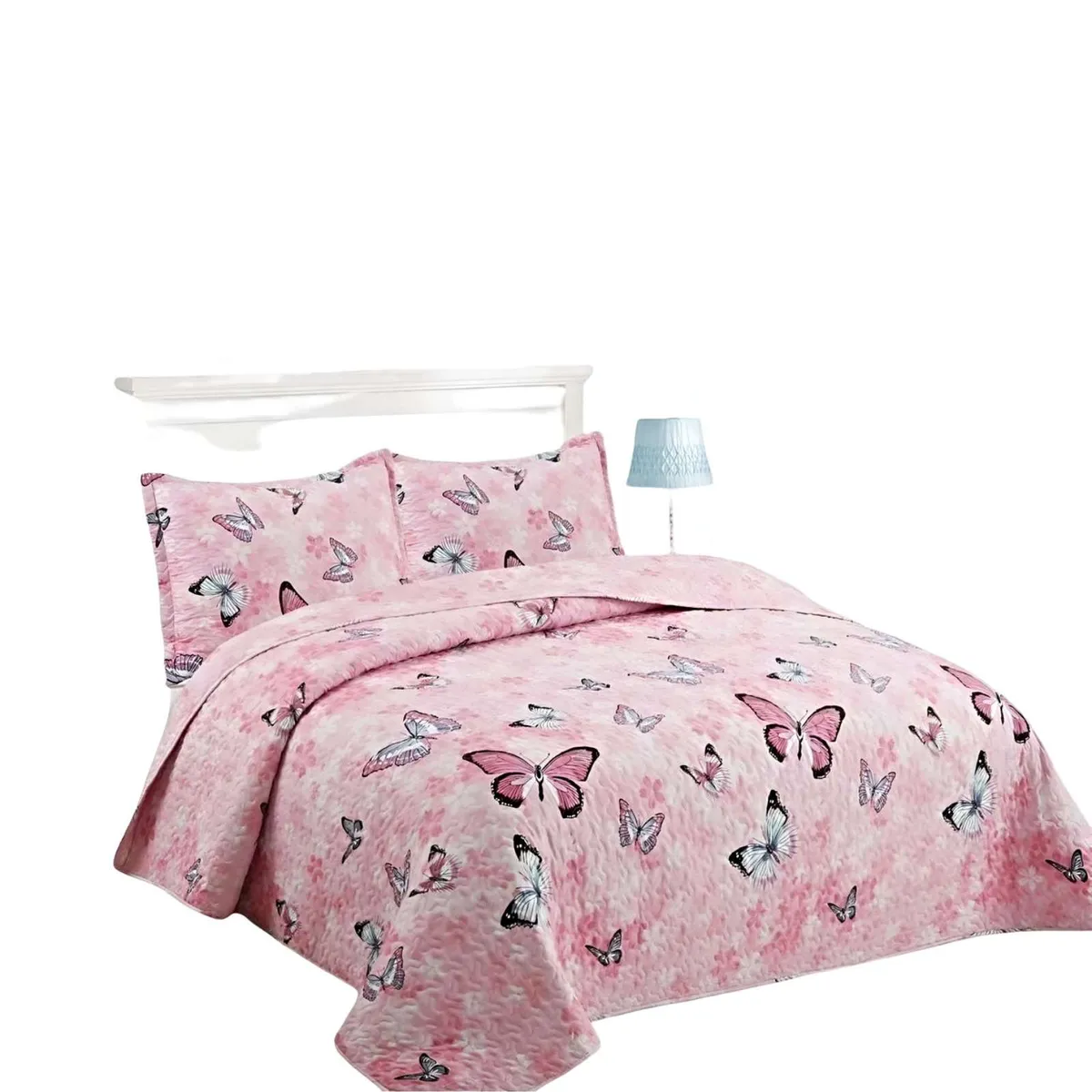GENERICO - COBERTOR COLCHA QUILT VERANO 2 PLAZAS