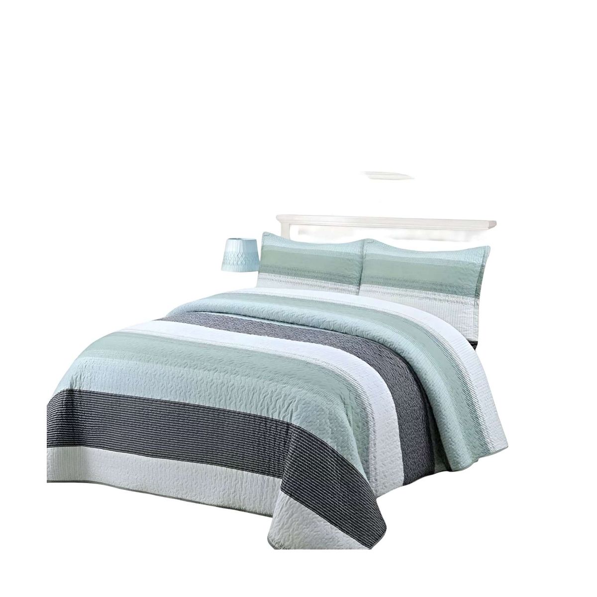 GENERICO - COBERTOR COLCHA QUILT VERANO KING-SUPER KING