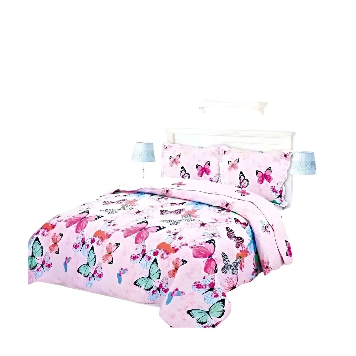 GENERICO - CUBRECAMA QUILT DE VERANO PLAZA Y MEDIA