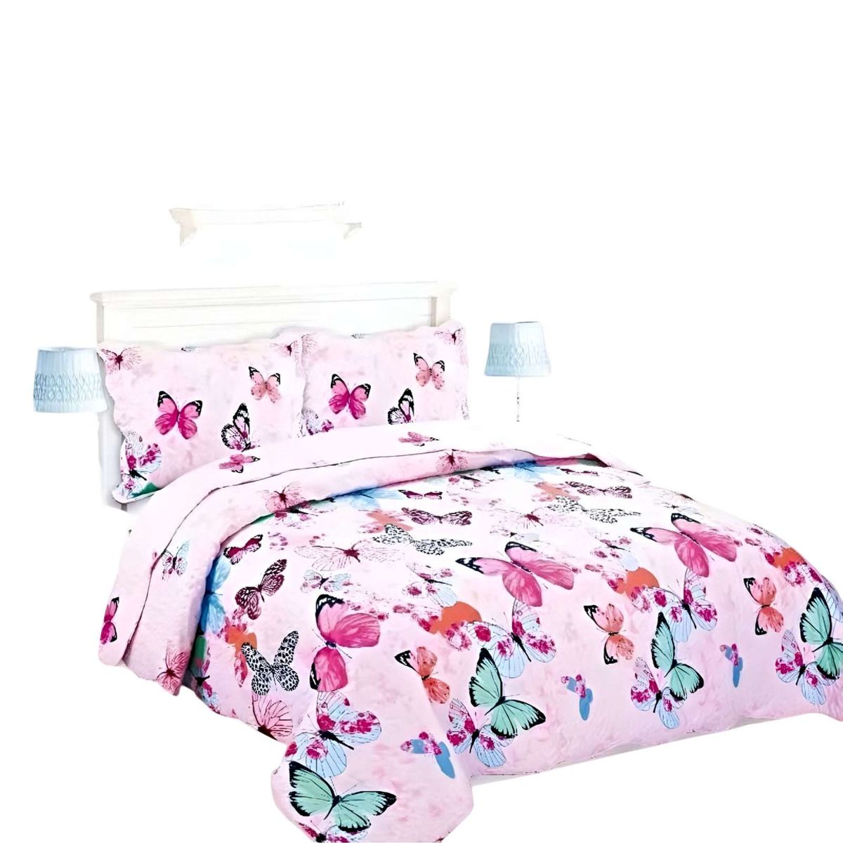 GENERICO - CUBRECAMA QUILT DE VERANO PLAZA Y MEDIA