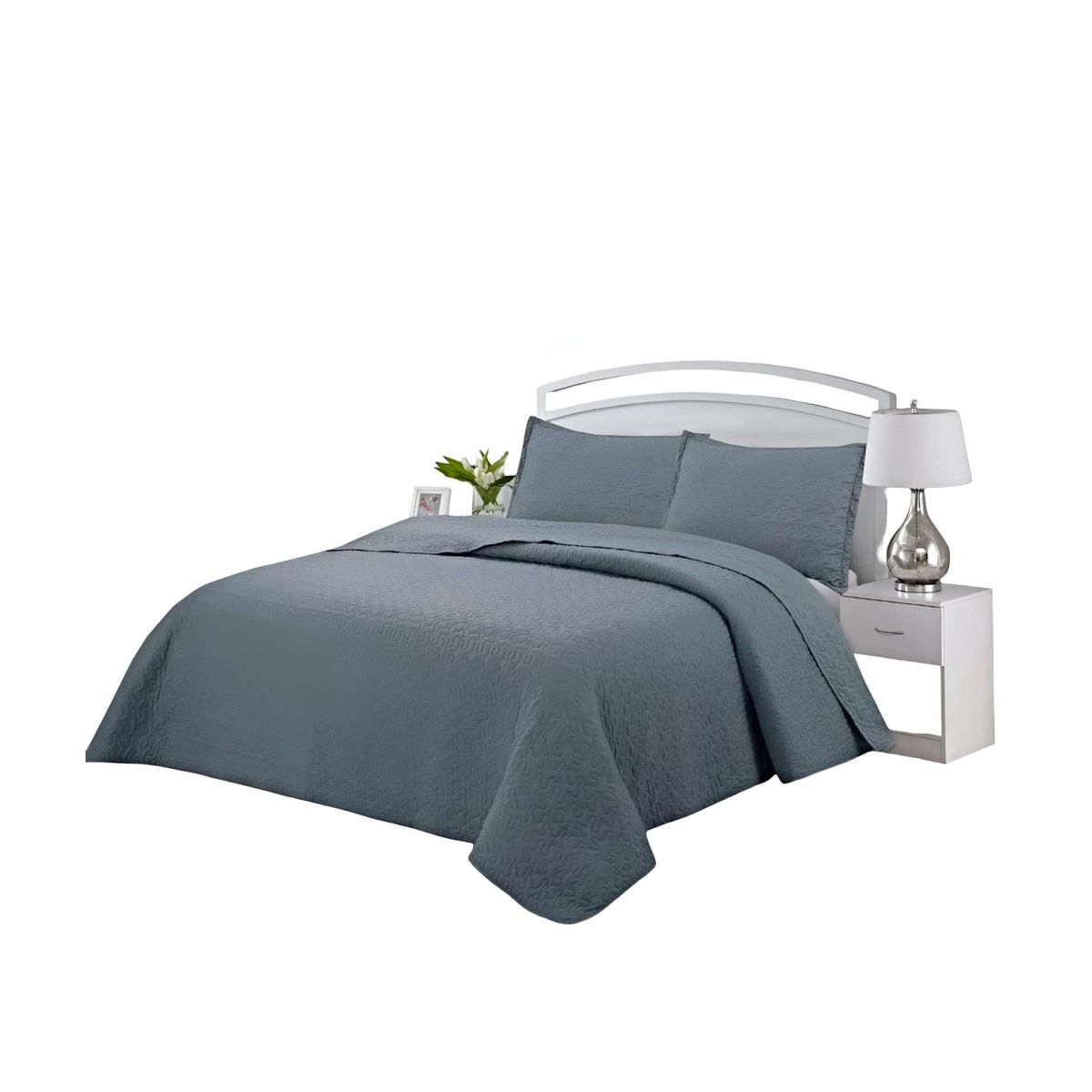 GENERICO - CUBRECAMA QUILT DE VERANO PLAZA Y MEDIA