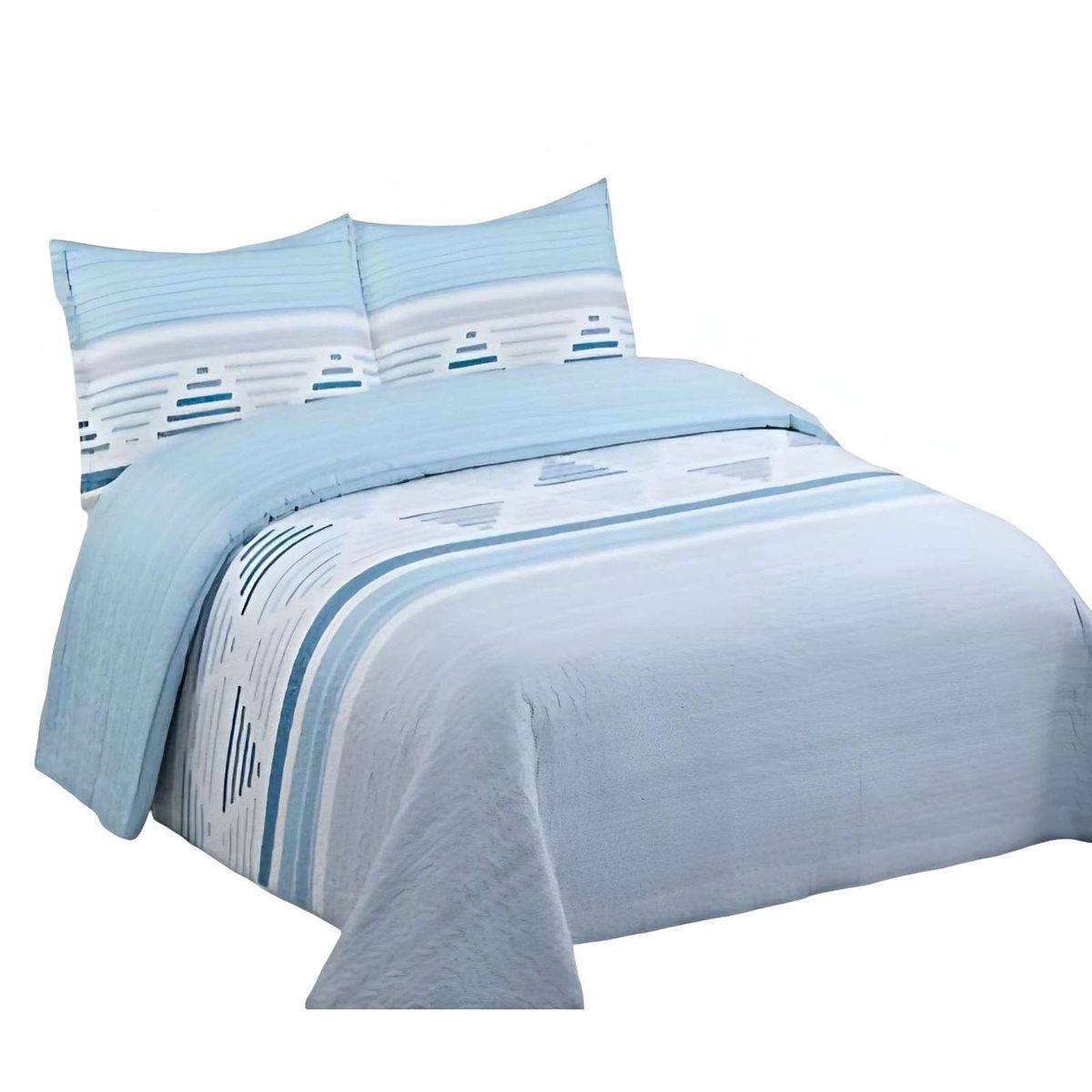 GENERICO - CUBRECAMA QUILT DE VERANO PLAZA Y MEDIA