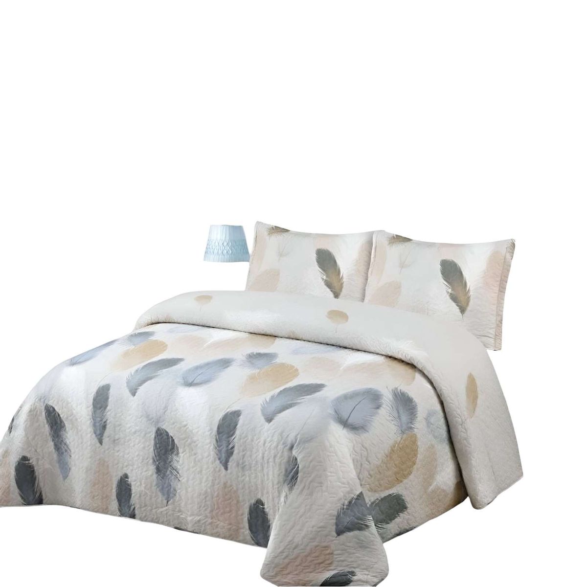 GENERICO - CUBRECAMA QUILT DE VERANO 2 PLAZAS