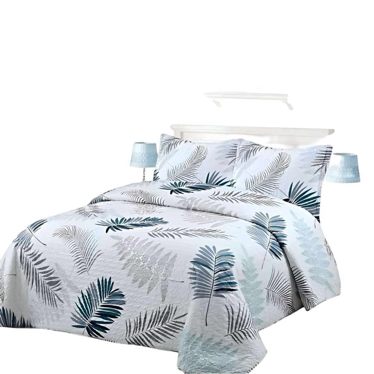 GENERICO - CUBRECAMA QUILT DE VERANO 2 PLAZAS