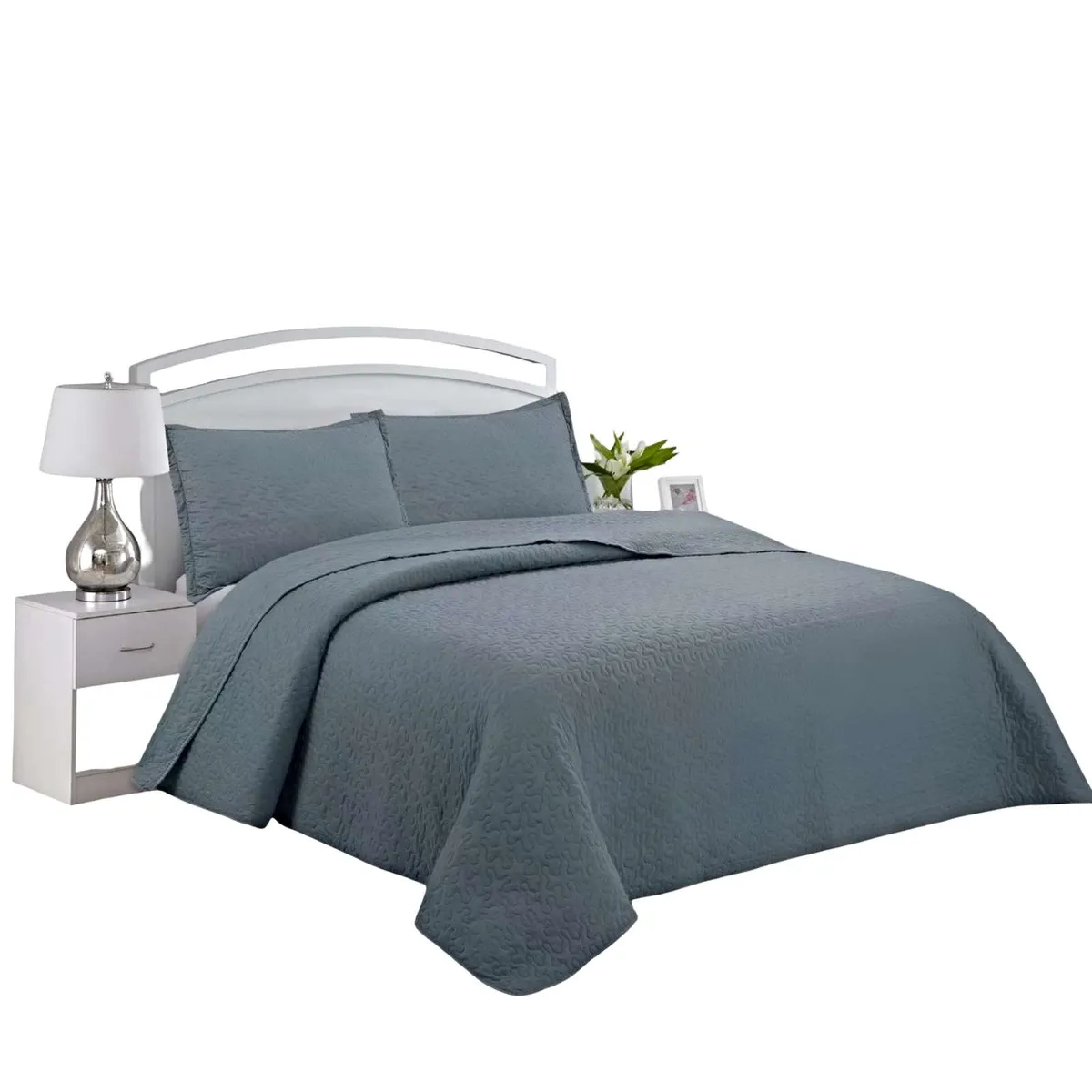 GENERICO - CUBRECAMA QUILT DE VERANO KING-SUPER KING