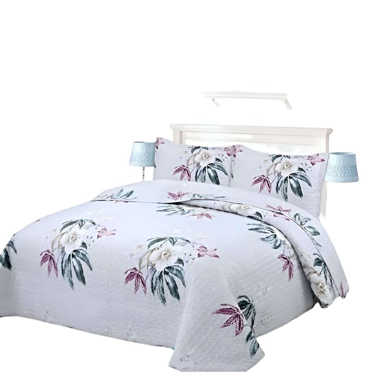 GENERICO - CUBRECAMA QUILT DE VERANO KING-SUPER KING