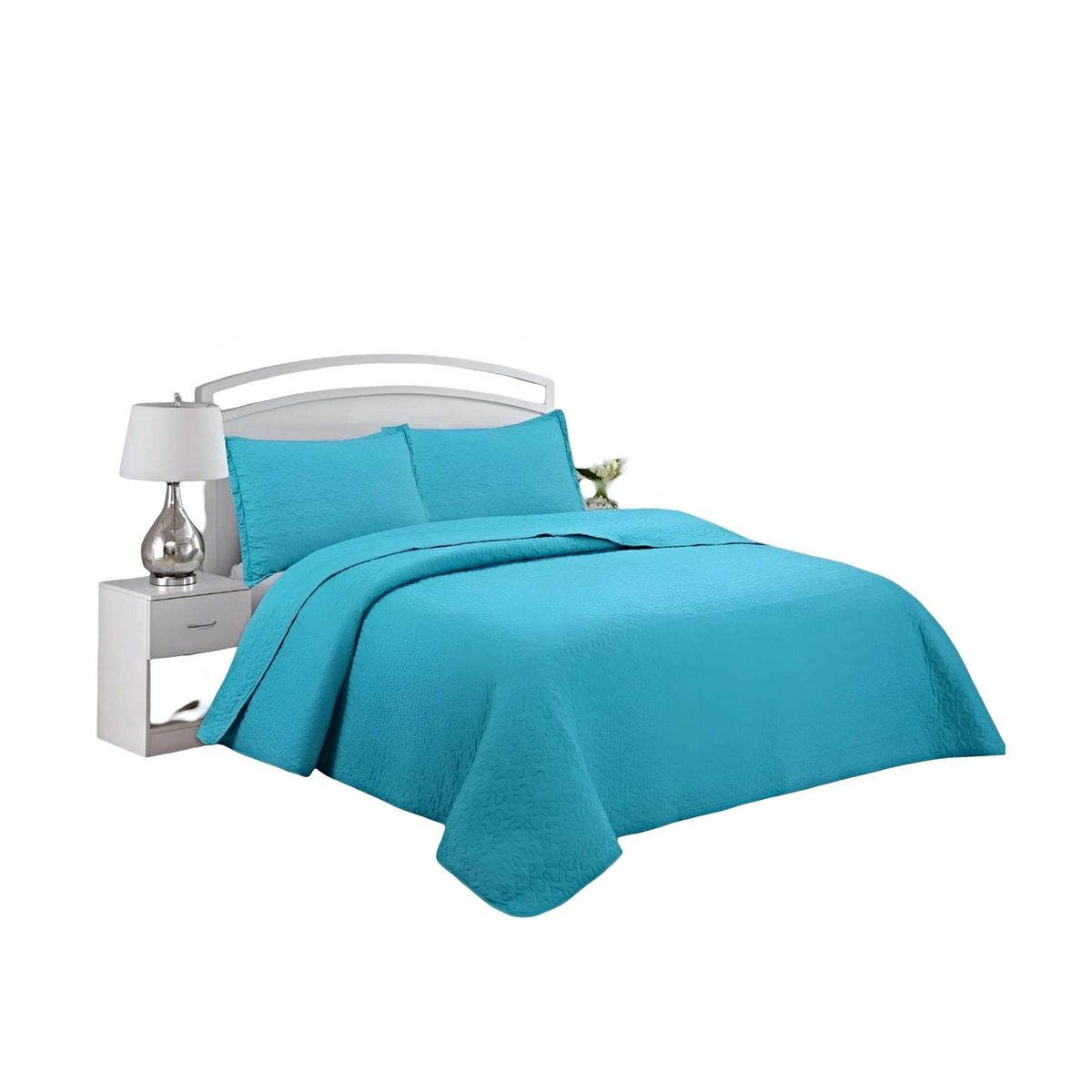 GENERICO - COBERTOR COLCHA QUILT VERANO 2 PLAZAS