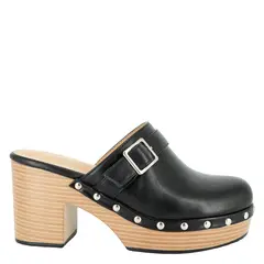 ALQUIMIA - Zueco Mujer Negro Inla