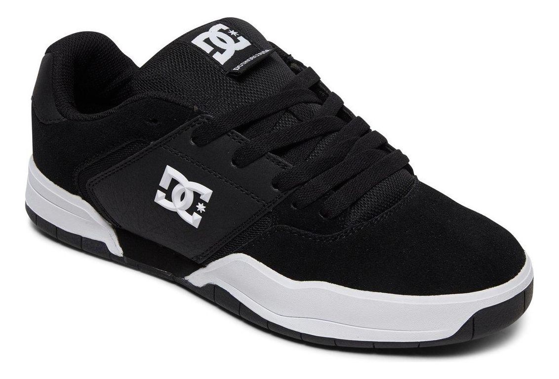 Zapatilla Hombre Dc Central M Shoe Negro-blanco