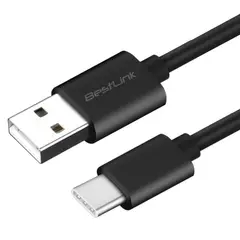 BESTLINK - CABLE USB-C A USB, 1 METRO. CARGA Y SINCRONIZACIÓN.
