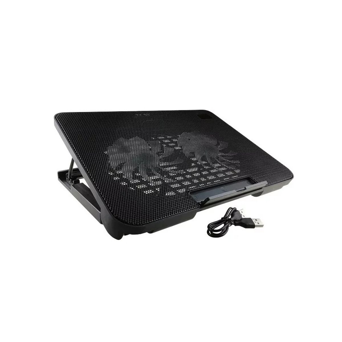 GENERICO - Base Cooler Ventilador Pc Notebook N99 Negro