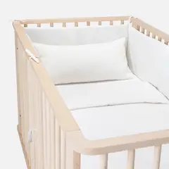 BABYROSEN - Protector De Cuna Lino Blanco