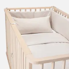 BABYROSEN - Protector De Cuna Lino Beige
