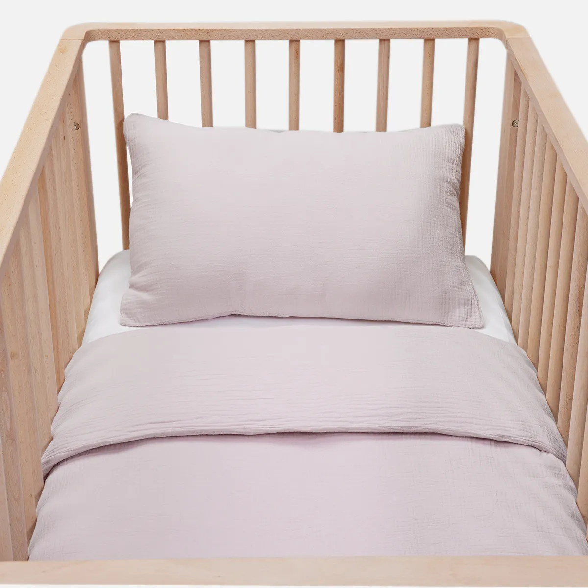 BABYROSEN - Funda de Plumón Cuna Muselina Rosa