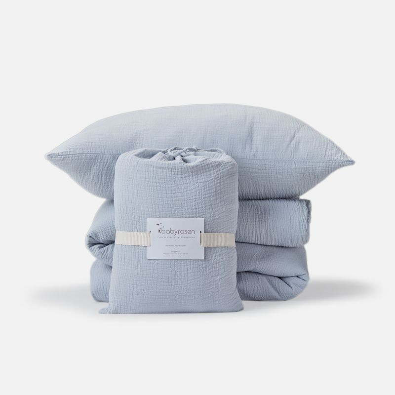 BABYROSEN - Funda de Plumón Cuna Muselina Ambrosía Claro