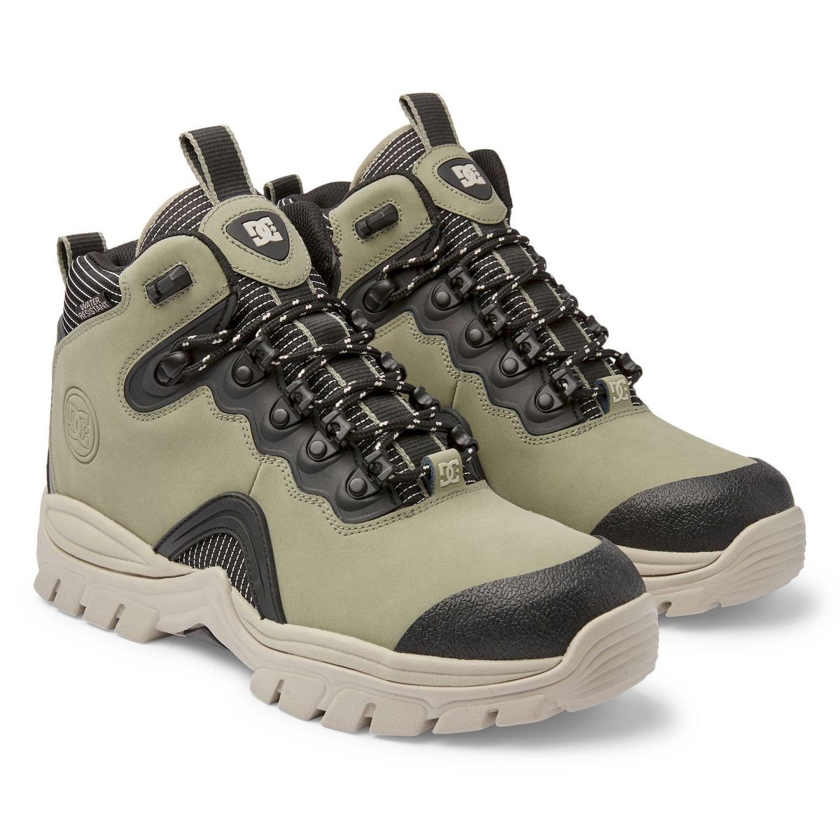 DC SHOES - Bototo Hombre Navigator Cuero Verde DC