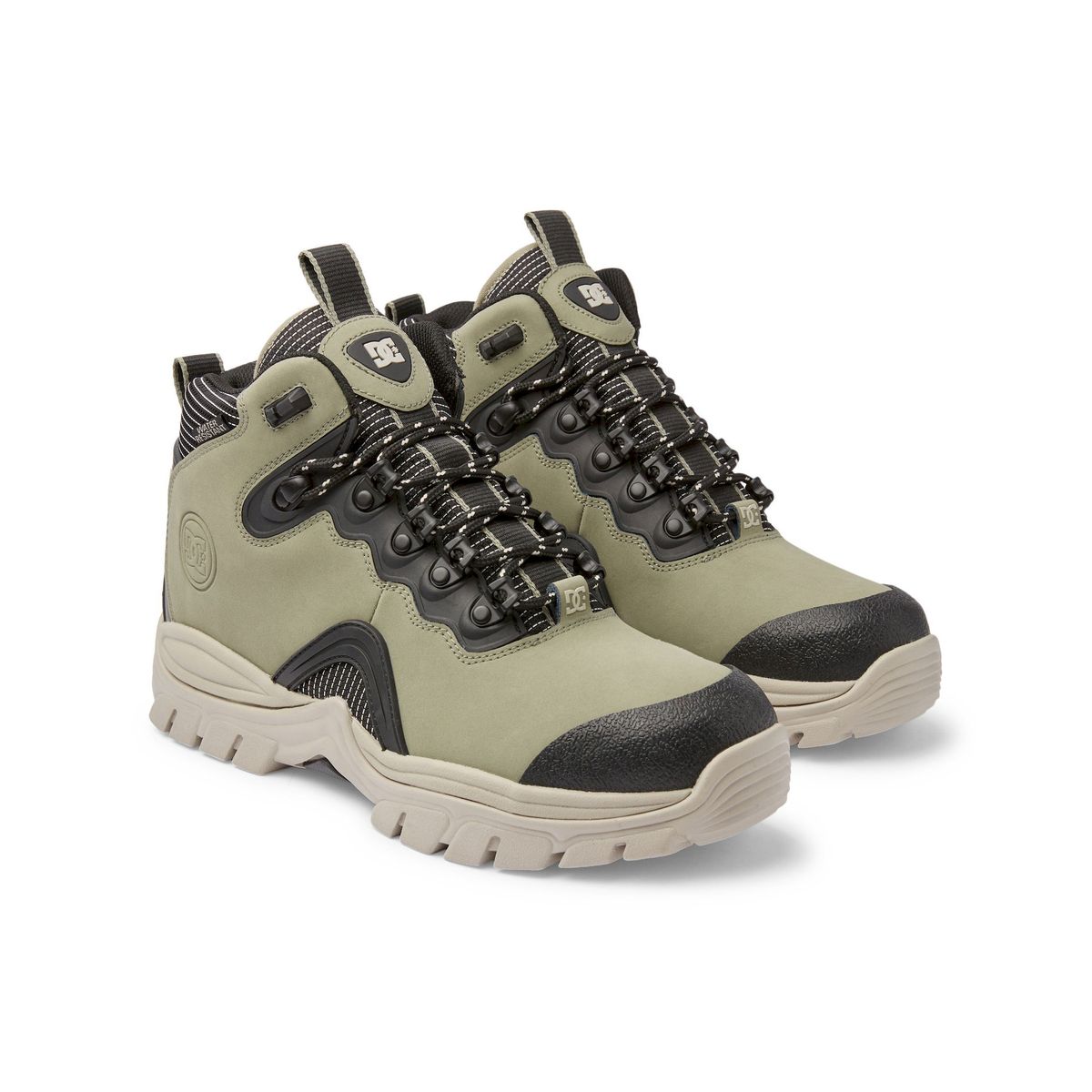 DC SHOES - Bototo Hombre Navigator Cuero Verde DC