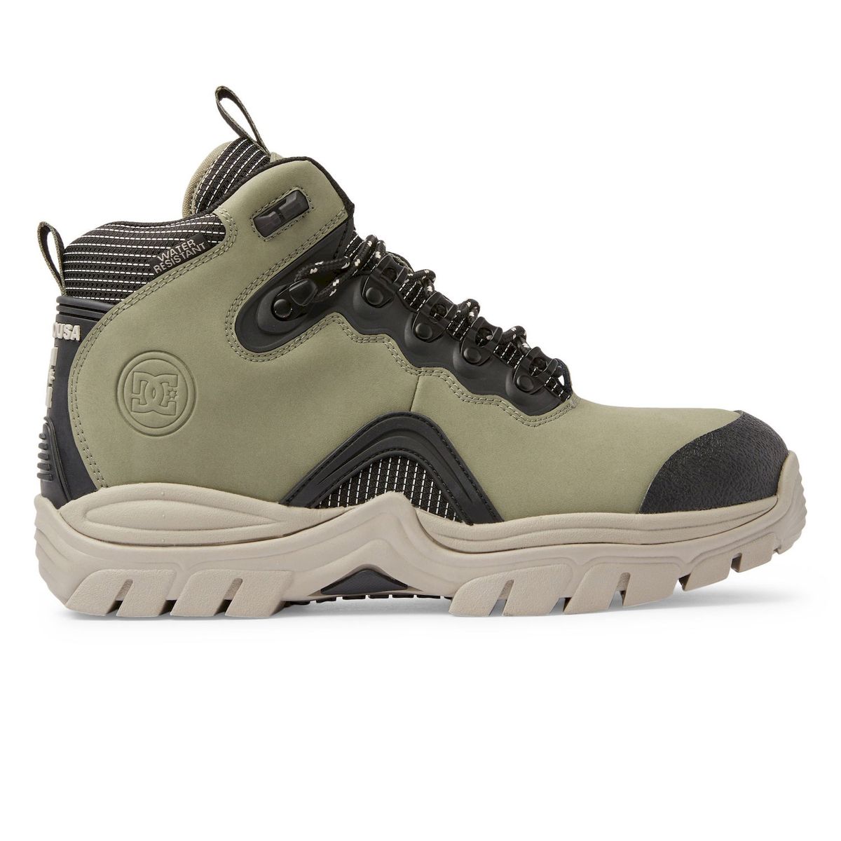 DC SHOES - Bototo Hombre Navigator Cuero Verde DC