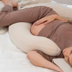 DOOMOO - Cojín Maternidad Buddy Tetra Jersey Sand