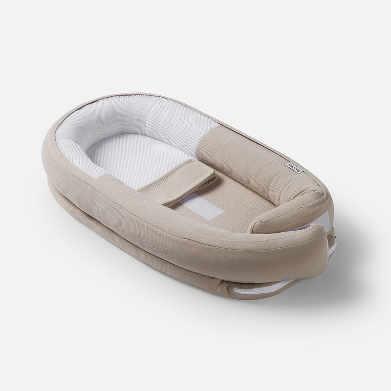 BABYROSEN - Nido Cocoon Tetra Jersey Sand