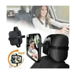 MOVI - Espejo Retrovisor para Auto Observa a tu Bebé Seguro