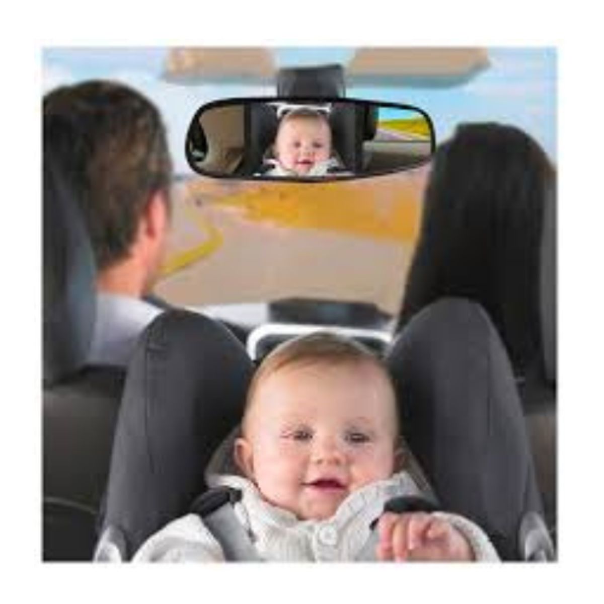 MOVI - Espejo Retrovisor para Auto  Observa a tu Bebé Seguro